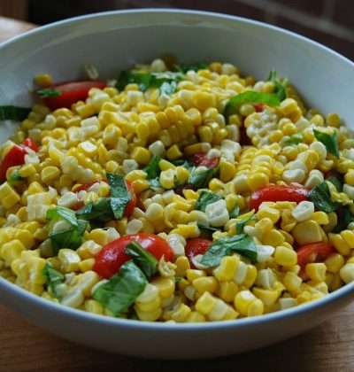 tomato and corn salad